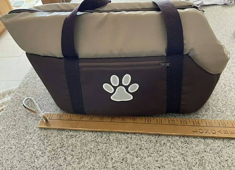 Brown Pet Dog Cat Carrier/Bag Imported 2