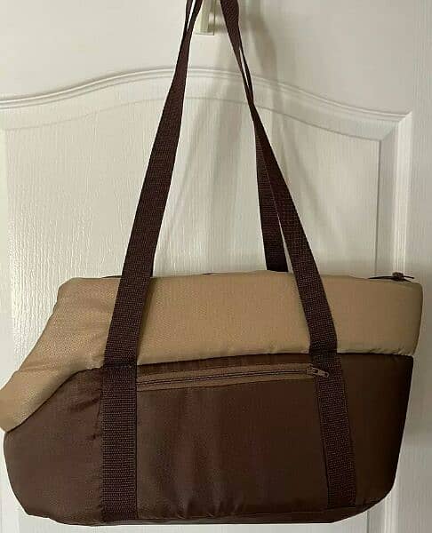 Brown Pet Dog Cat Carrier/Bag Imported 3