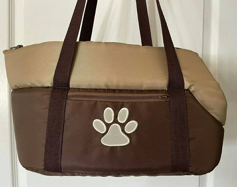 Brown Pet Dog Cat Carrier/Bag Imported 4