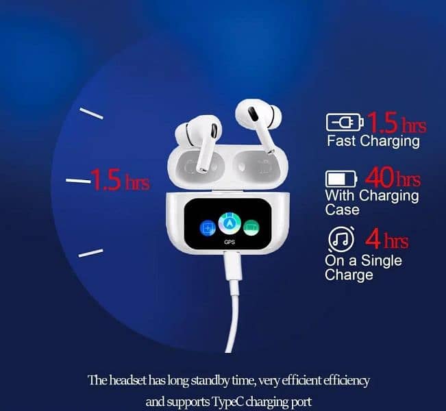 LCD Air Pods A9 Pro, imported 7