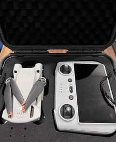 Dji mini 3 Pro with RC Remote, 3 Batteries and waterproof case.