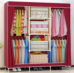 3 Layer Fancy Foldable Wardrobe Order for Call: 03127593339