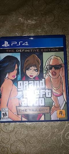 Gta trilogy definitive edition ps4 GTA SA, 3, vice city.