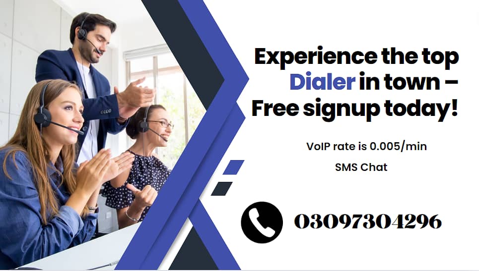 Top-Quality Dialer and VoIP Services, Lowest VoIP Rates, Free Signup! 0