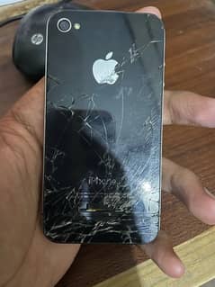 iphone 4 PTA approved back glass break baki All ok