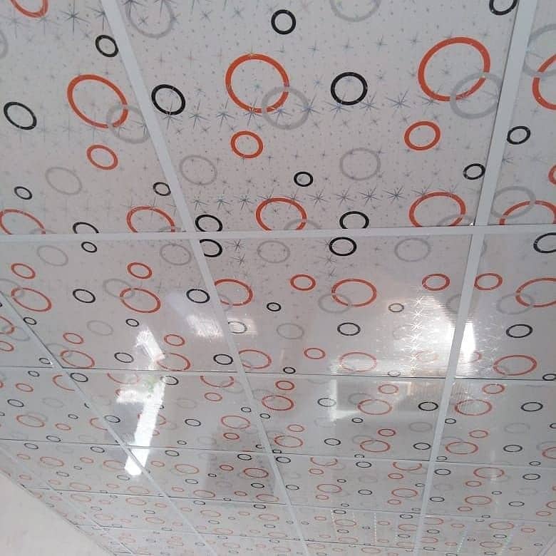 GYPSUM BOARD PARTITION & CEILING, GLASS PARTITION, VINYL FLOORING 5