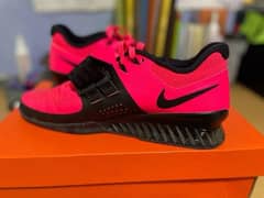 Original Nike Romaleos 3 solar red and black power lifting shoes