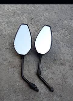 Cd 70 side mirror hy bilkul new hy