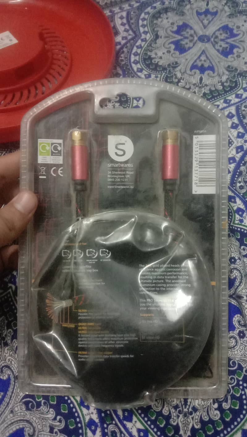 High performance satellite TV cable 1