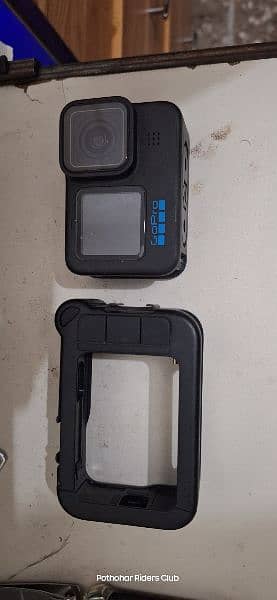 Gopro hero 11 Black 10 by 10 Condition with media mod 1