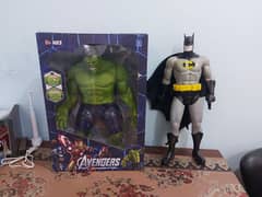 Batman, Hulk and other action Figures