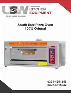 Deep Fryer, Pizza Oven, Working Table,