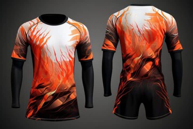 Sublimation Trousers and shirt printing 8