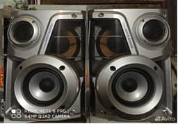 panasonic Ak77, 140 watt speaker woofer pair, jbl pioneer bose