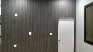 Stylish WPVC Wallpanel Fluted Wallpanel PVC Wall Panels Seepage Proof