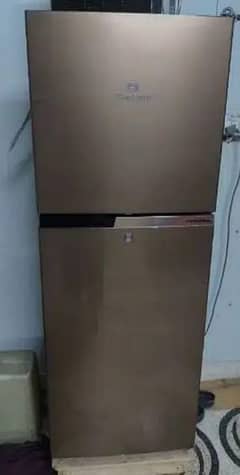 Dawlance double door chrome fridge