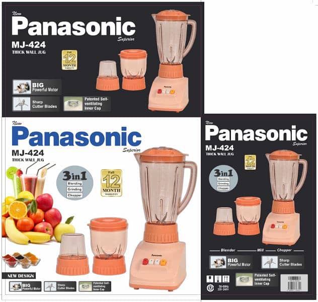 Panasonic electric 3 in 1 blender 3