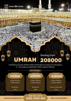 Umrah pakages  In low  rates