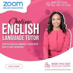 online English tutor