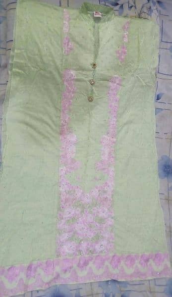 lawn embroidered 3 piece suit for sale 4