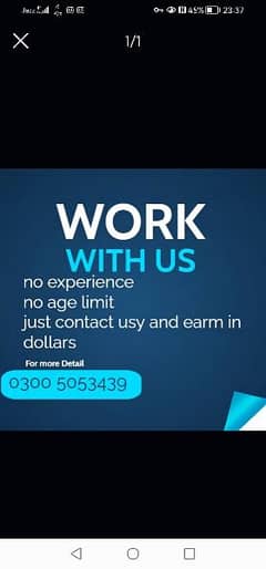 Online Job/Full-Time/Part Time/Home Base Job, Boys and Girls Apply Now