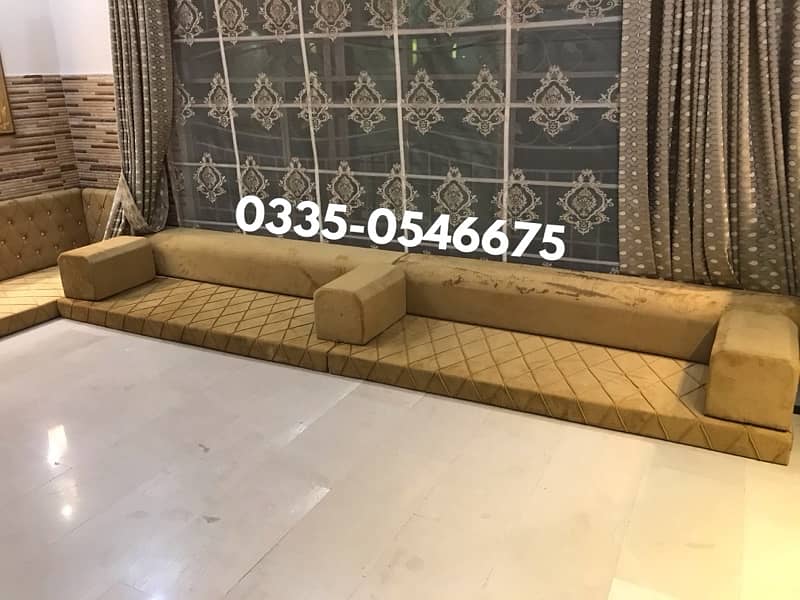 Noman Arabic Majlis - Sofa Majlis - Hujra - Bethak - Arbi Sofa 16