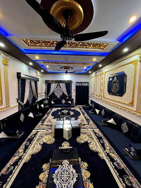 Majlis seating 3