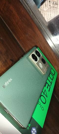 infinix note 40 pro (12+12/256) (VINTAGE GREEN)