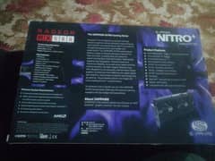 sapphire nitro+radeon 8gb gharphic card ddr 5 good condition