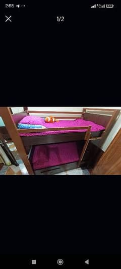 double story kids bed for sell