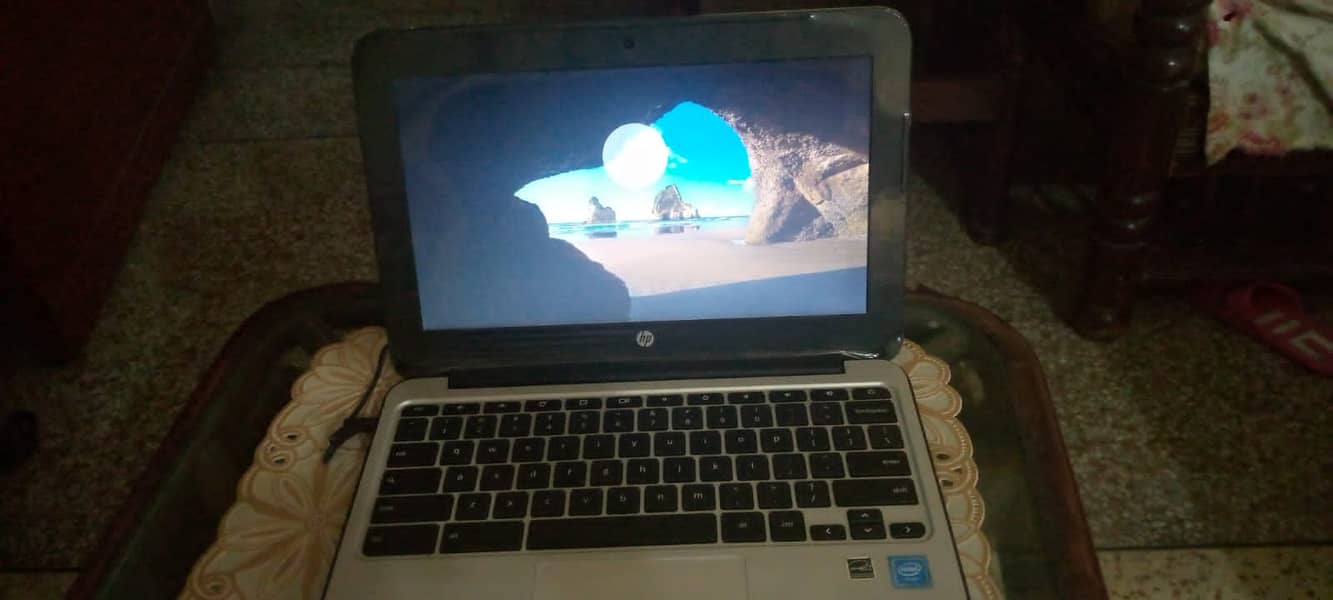 my fast HP Laptop Chromebook 2