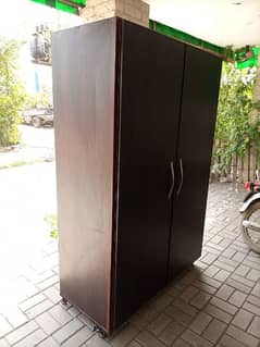 Brand New Wood wardrobe almari 2 draw 2 shoes box