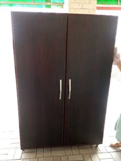 Brand New Wood wardrobe almari 2 draw 2 shoes box