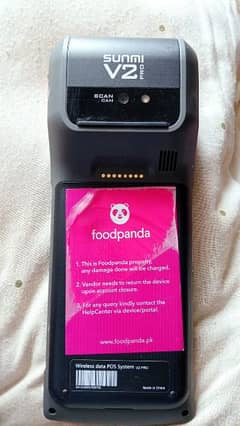 Foodpanda device Sumni V2 Pro