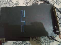 PlayStation 2 with arcade controller kit.