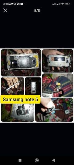 samsung note 5, samsung  j7, samsung e7 parts