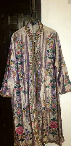 Beautiful Antique Embroidery Coat Exclusive Wear