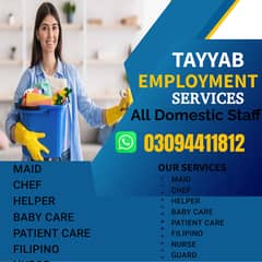 Maid /Baby Sitters Services / Baby Care / Nany / All service available