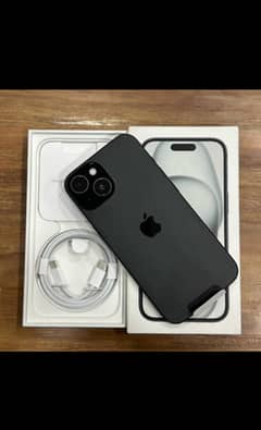 iPhone 15 256 GB Black edition Factory Unlock PTA approved