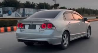 civic reborn custom tail lights GTR style