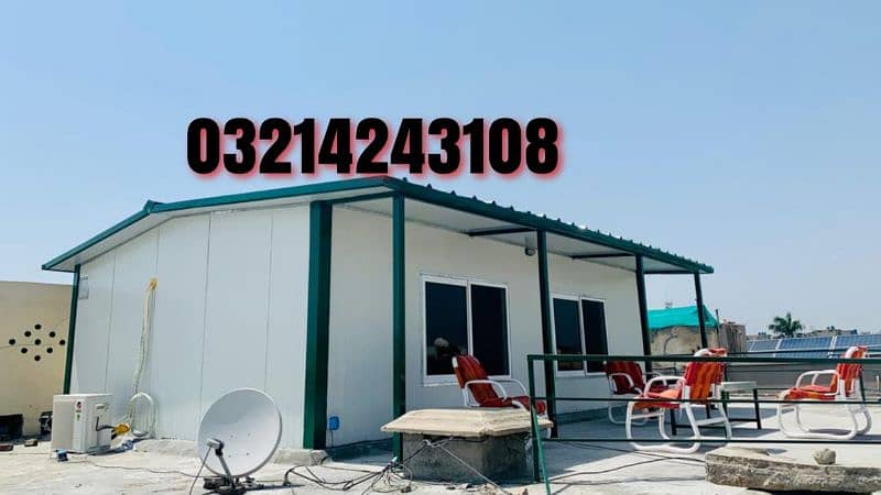 Office container/toilets/washroom/guard room/Prefab cabin/porta cabin 6