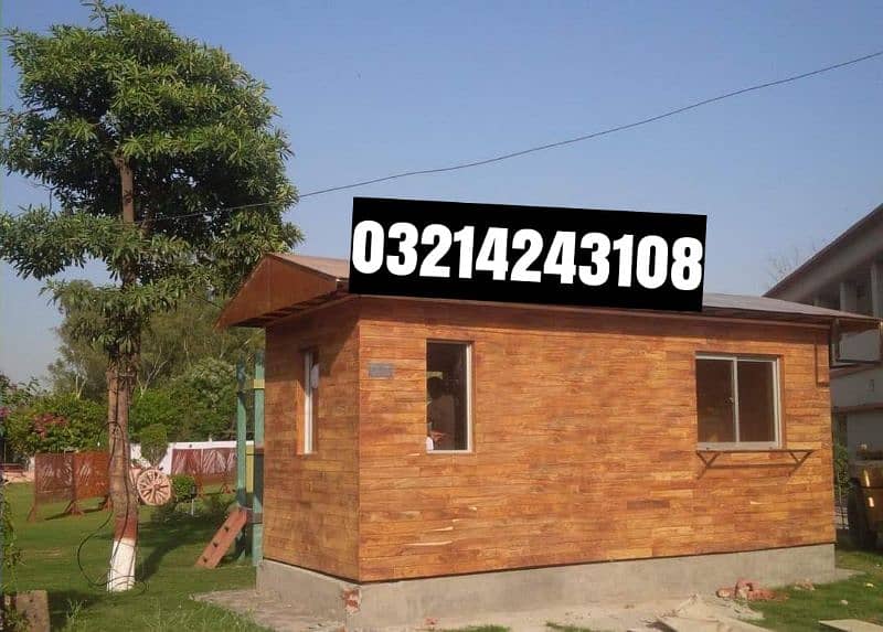 Office container/toilets/washroom/guard room/Prefab cabin/porta cabin 7