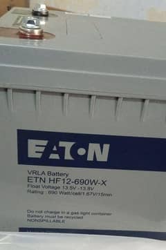 ETN 200amp new battery with out warranty