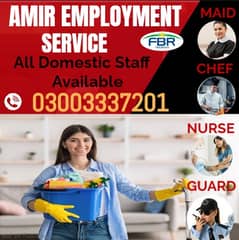 Maids / House Maids / Couple / Patient Care / Nanny / Baby Sitter /Et