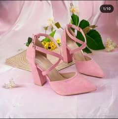 girls pink heels