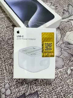 APPLE Original Type-C 3pin 20watt FAST CHARGING ADAPTER COMBO with cas 0