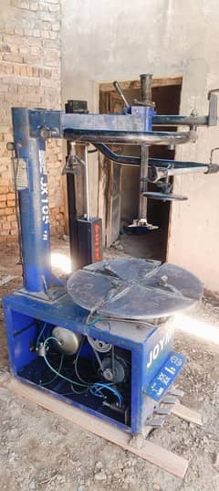 tyre changing machine + used tyres