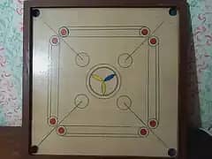 32 inch Carrom Board Game Original Lasani Wood. 0