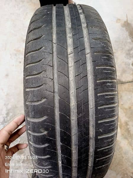 tyre and alloy rims for sale 205/65 R-15 5