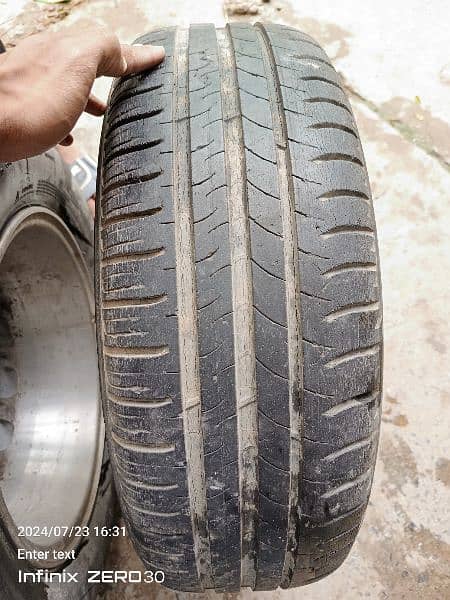 tyre and alloy rims for sale 205/65 R-15 8